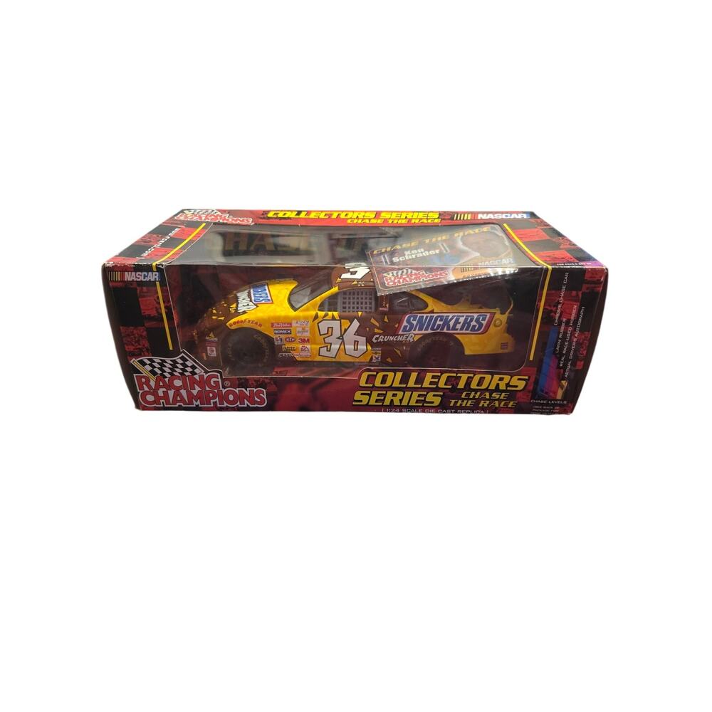 Ken Schrader #36 Snickers Cruncher 2001 Racing Champions Chase Race 1:24 Sealed